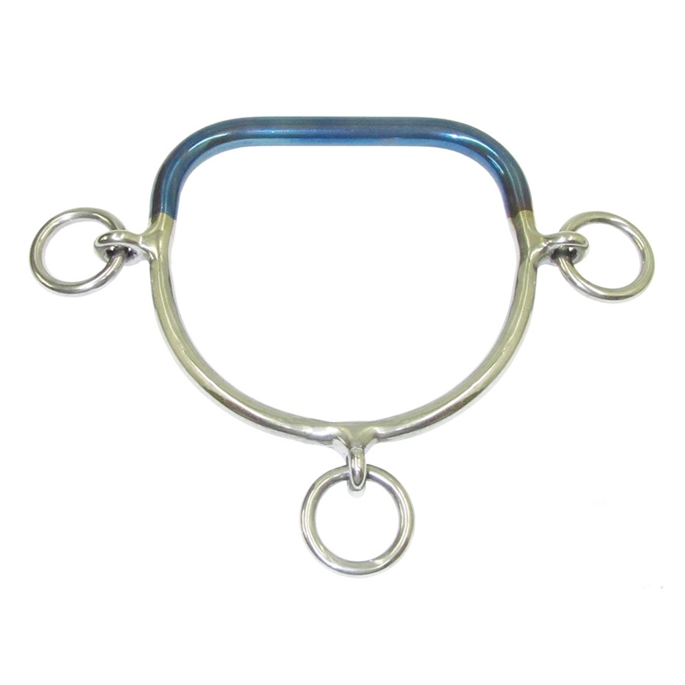 Blue Alloy Chifney Bit