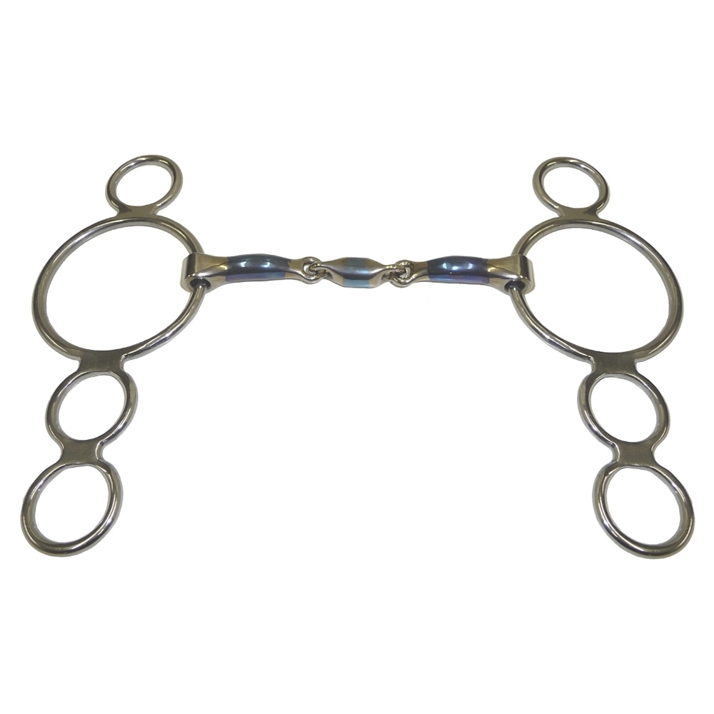 Blue Alloy Four Ring Bit