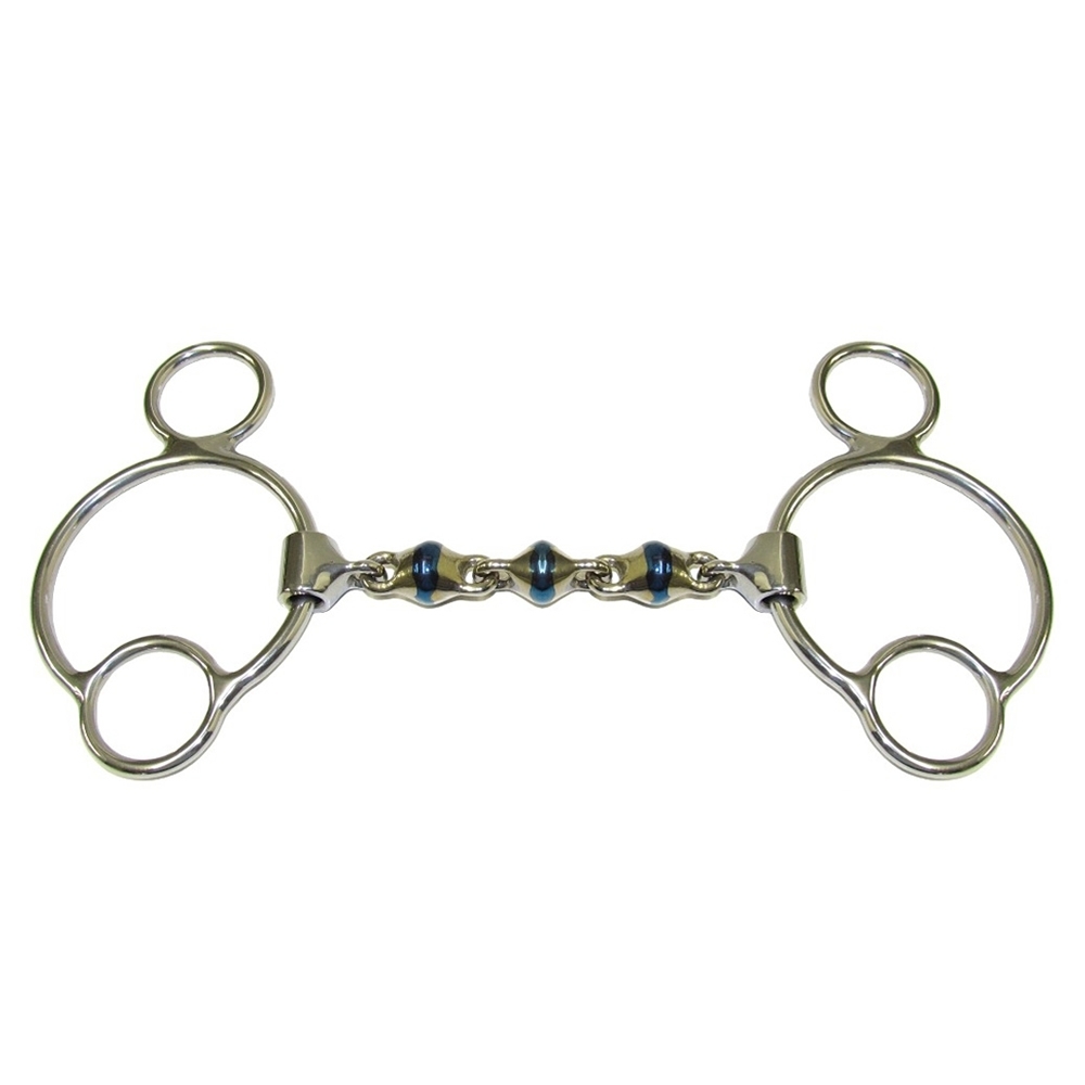 Blue Alloy Three Ring Bit