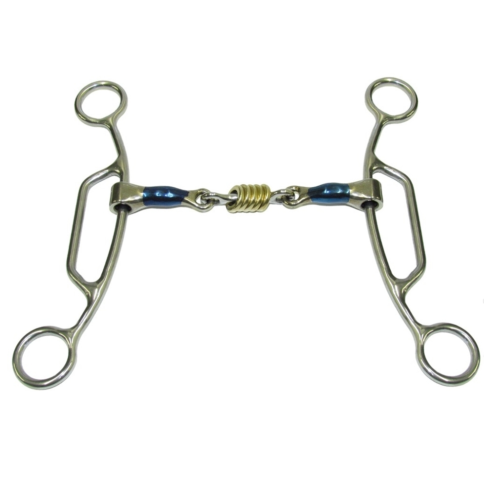 Blue Alloy Tom Thumb Bit