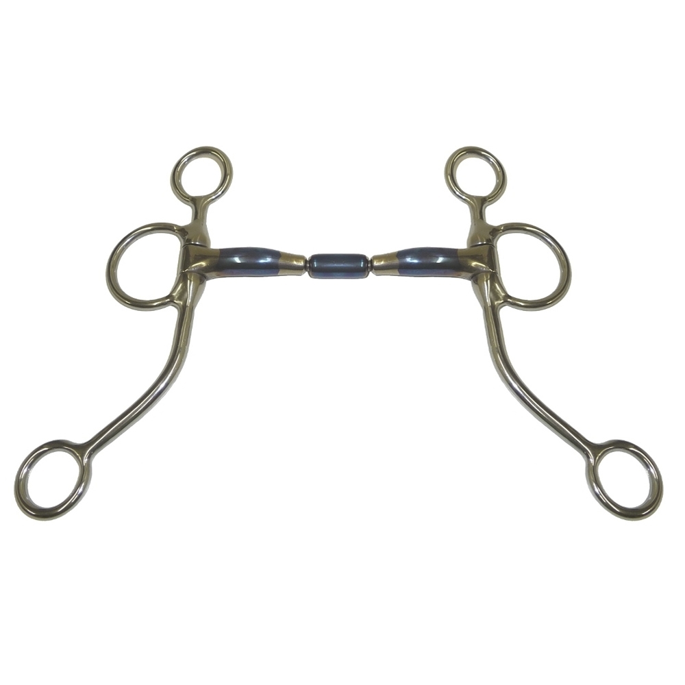 Blue Alloy Western Bit