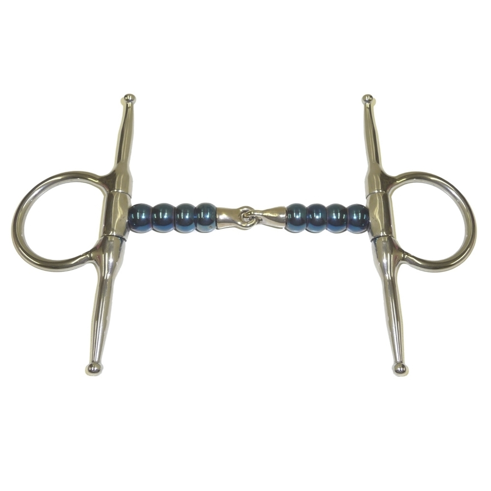 Blue Alloy Full Cheek Bit