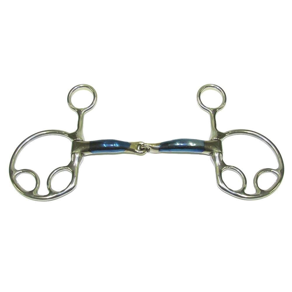 Blue Alloy Kimberwick Bit