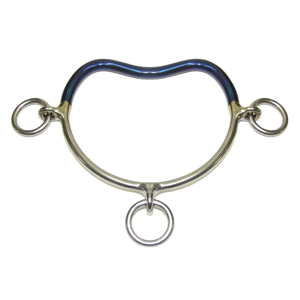 Blue Alloy Chifney Bit