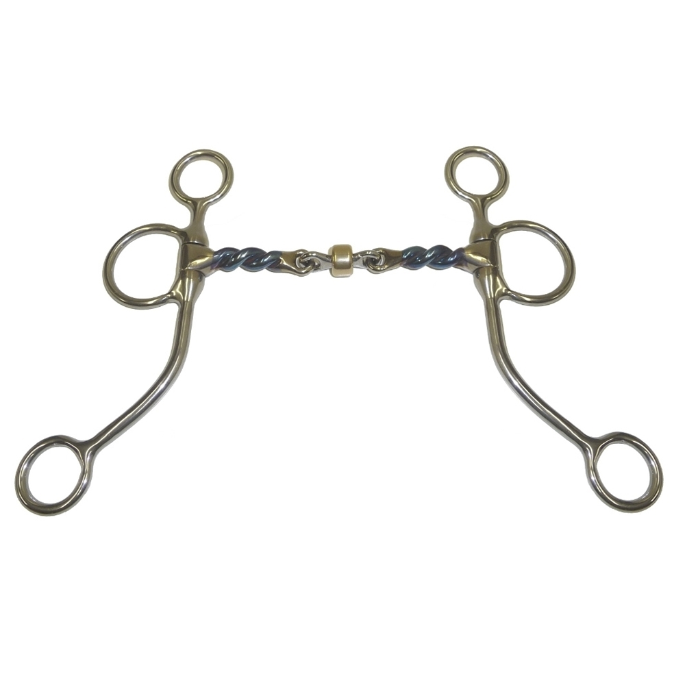 Blue Alloy Western Bit
