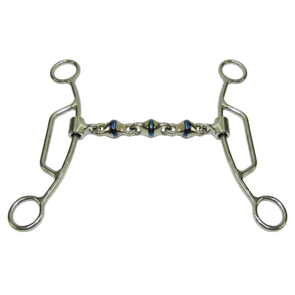 Blue Alloy Tom Thumb Bit
